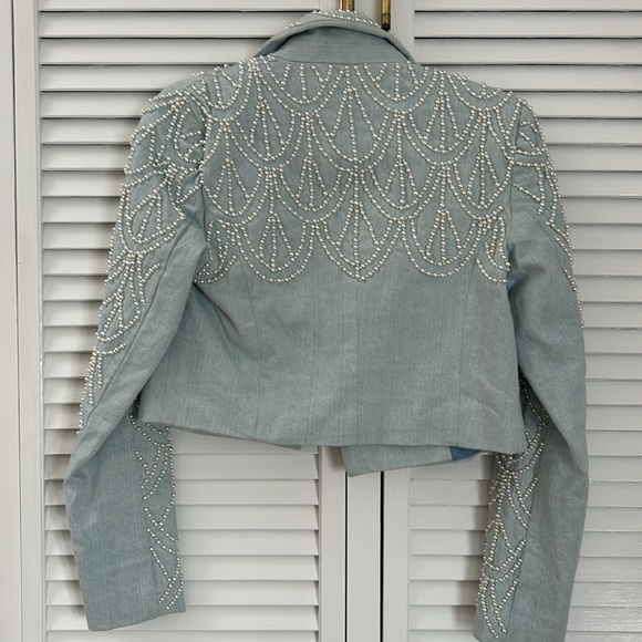 Loveshackfancy carterio cropped blazer - never worn! - Picture 6 of 6
